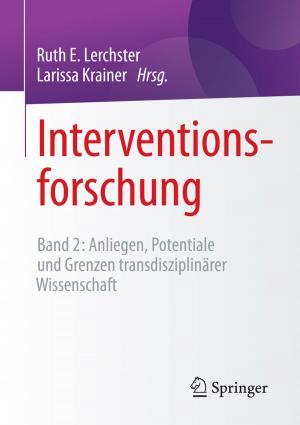 Cover of the book Interventionsforschung by Reinhard Ematinger, Sandra Schulze
