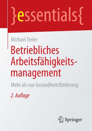 Cover of the book Betriebliches Arbeitsfähigkeitsmanagement by 