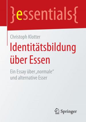 Cover of the book Identitätsbildung über Essen by Roland Eckert