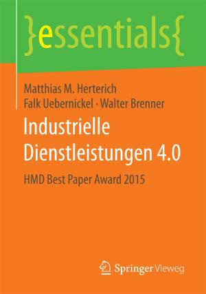 Cover of the book Industrielle Dienstleistungen 4.0 by Heinz Herwig