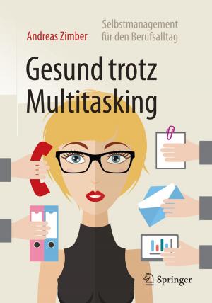 Book cover of Gesund trotz Multitasking