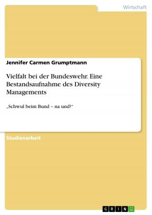 Cover of the book Vielfalt bei der Bundeswehr. Eine Bestandsaufnahme des Diversity Managements by Harald Freter