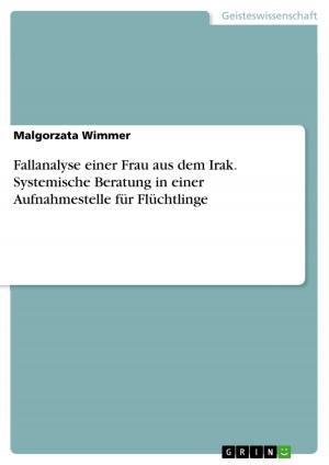 Cover of the book Fallanalyse einer Frau aus dem Irak. Systemische Beratung in einer Aufnahmestelle für Flüchtlinge by Péter Antalóczy Antaloczy