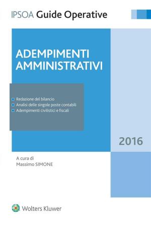Cover of the book Adempimenti amministrativi by Federcoop