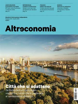 Cover of Altreconomia 181, aprile 2016