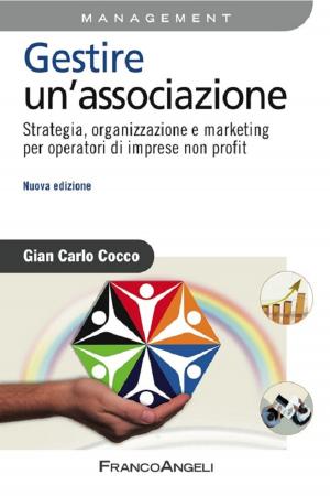 Cover of the book Gestire un'associazione. Strategia, organizzazione e marketing per operatori di imprese non profit by Maria Rosanna Fossati