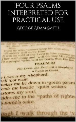 Book cover of Four Psalms interpreted for practical use