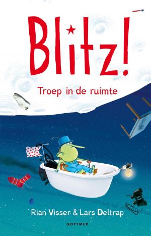 Cover of the book Blitz! Troep in de ruimte by Jet Boeke, Arthur van Norden