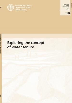 Book cover of Exploring the Concept of Water Tenure