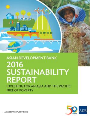 Book cover of Asian Development Bank 2016 Sustainability Report