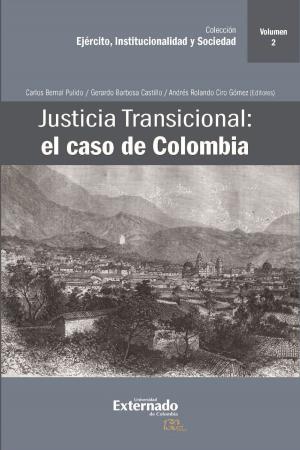 Cover of the book Justicia Transicional: el caso de Colombia by Pierluigi Chiassoni