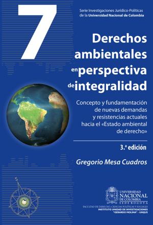 Book cover of Derechos ambientales en perspectiva de integralidad