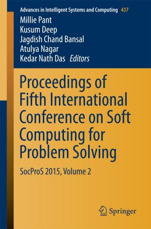 Cover of the book Proceedings of Fifth International Conference on Soft Computing for Problem Solving by Robin Kalfat, John Wilson, Graeme Burnett, M. Javad Hashemi, Riadh Al-Mahaidi