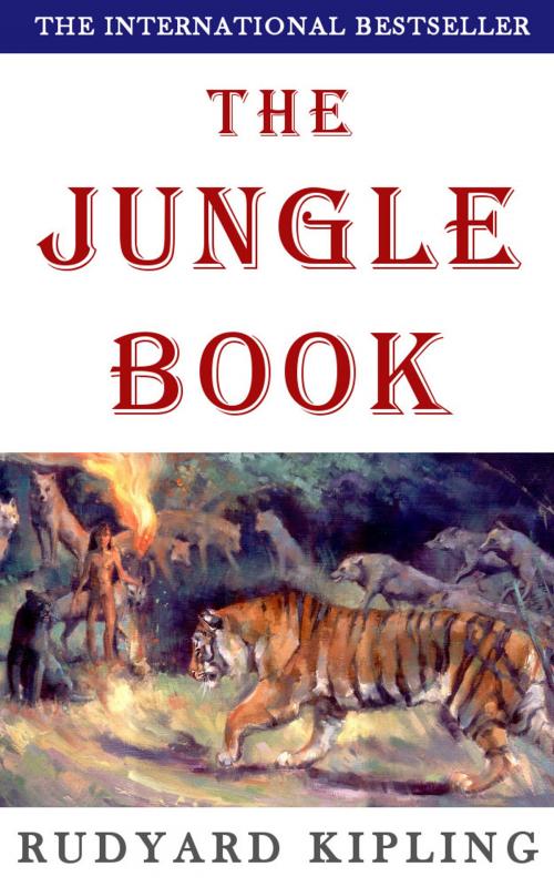 Cover of the book The Jungle Book (Illustrated) by Rudyard Kipling, Wizio Publishing