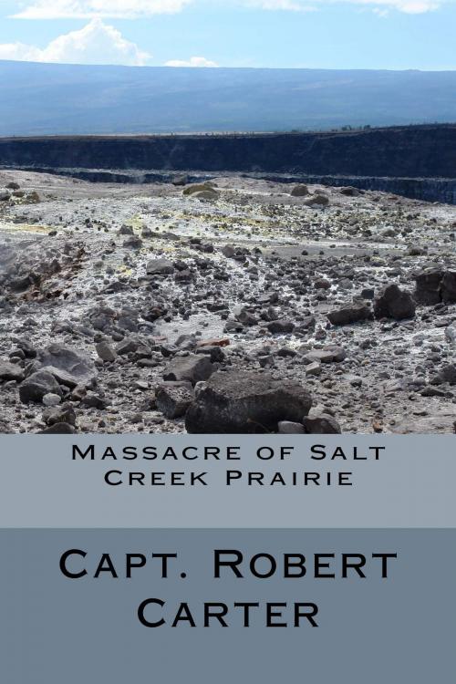Cover of the book Massacre of Salt Creek Prairie (Illustrated Edition) by Captain Robert Goldthwaite Carter, Steve Gabany