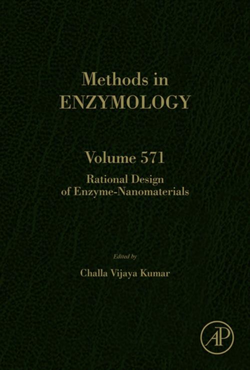 Cover of the book Rational Design of Enzyme-Nanomaterials by Challa Vijaya Kumar, Department of Chemistry, University of Connecticut, USA, Elsevier Science