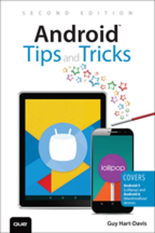 Cover of the book Android Tips and Tricks by Guy Hart-Davis, Pearson Education