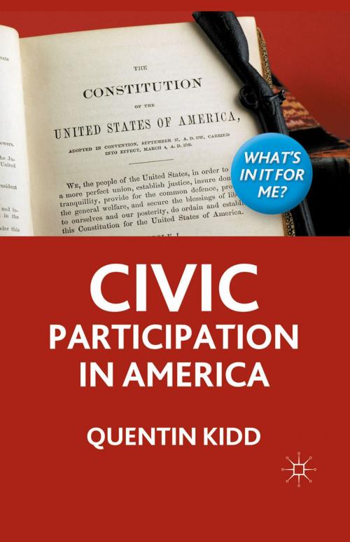 Cover of the book Civic Participation in America by Q. Kidd, Palgrave Macmillan US