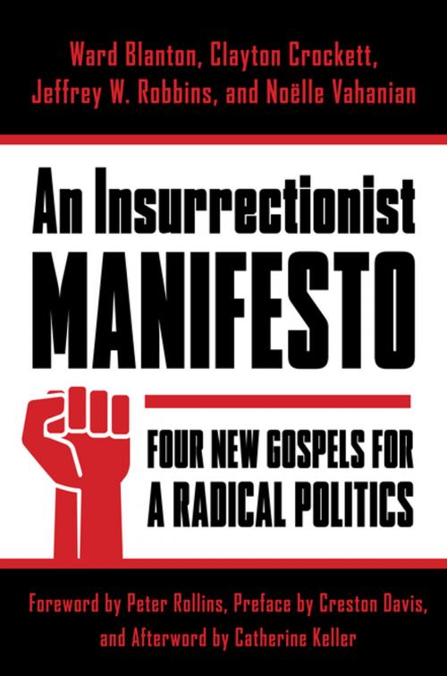 Cover of the book An Insurrectionist Manifesto by Ward Blanton, Clayton Crockett, Noëlle Vahanian, Catherine Keller, Jeffrey Robbins, Creston Davis, Columbia University Press