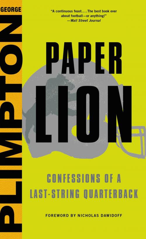 Cover of the book Paper Lion by George Plimpton, Little, Brown and Company