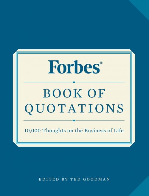 Cover of the book Forbes Book of Quotations by , Running Press