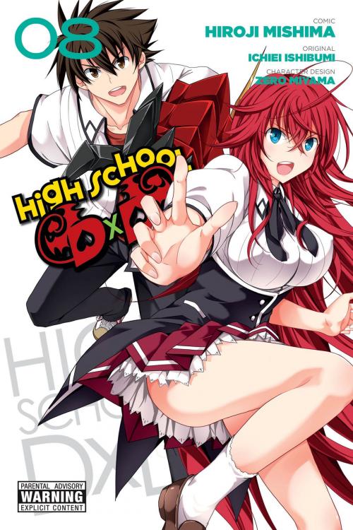 Cover of the book High School DxD, Vol. 8 by Hiroji Mishima, Ichiei Ishibumi, Zero Miyama, Yen Press