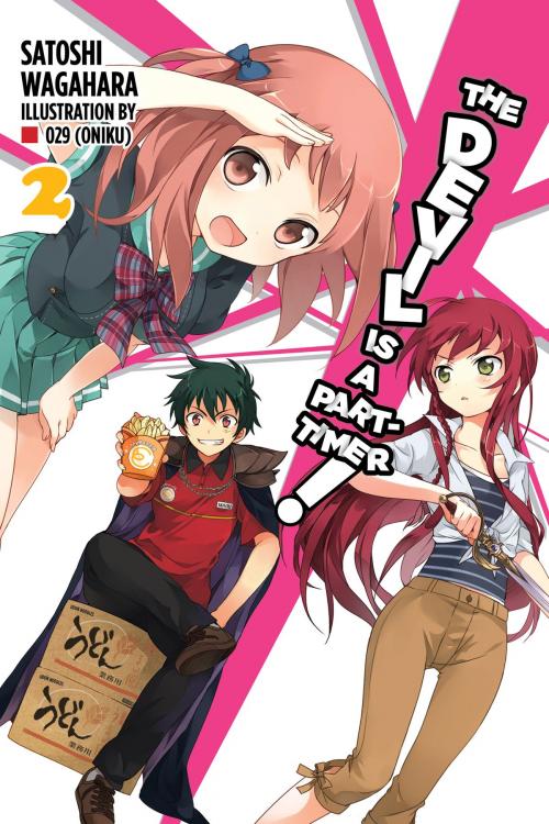 Cover of the book The Devil Is a Part-Timer!, Vol. 2 (light novel) by Satoshi Wagahara, 029 (Oniku), Yen Press