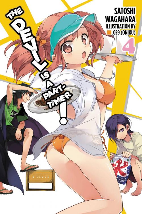 Cover of the book The Devil Is a Part-Timer!, Vol. 4 (light novel) by Satoshi Wagahara, 029 (Oniku), Yen Press