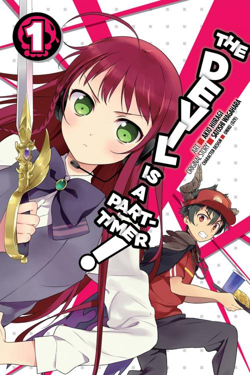 Cover of the book The Devil Is a Part-Timer, Vol. 1 (manga) by Satoshi Wagahara, Akio Hiiragi, Yen Press