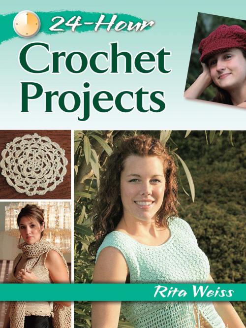 Cover of the book 24-Hour Crochet Projects by Rita Weiss, Dover Publications