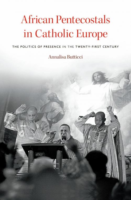 Cover of the book African Pentecostals in Catholic Europe by Annalisa Butticci, Harvard University Press