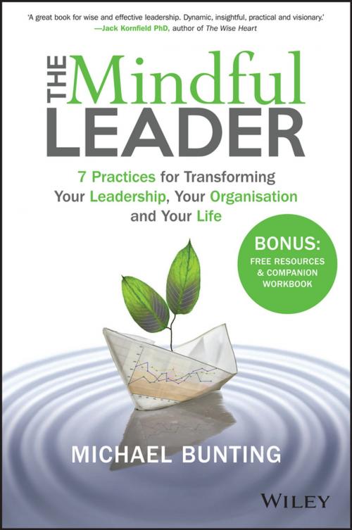 Cover of the book The Mindful Leader by Michael Bunting, Wiley