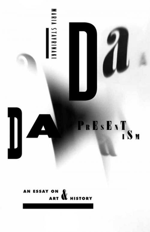 Cover of the book Dada Presentism by Maria Stavrinaki, Stanford University Press