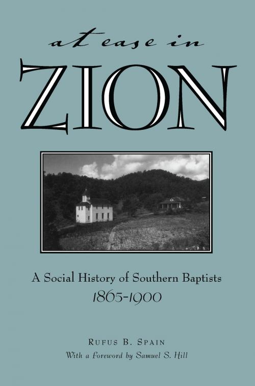 Cover of the book At Ease in Zion by Rufus Spain, University of Alabama Press