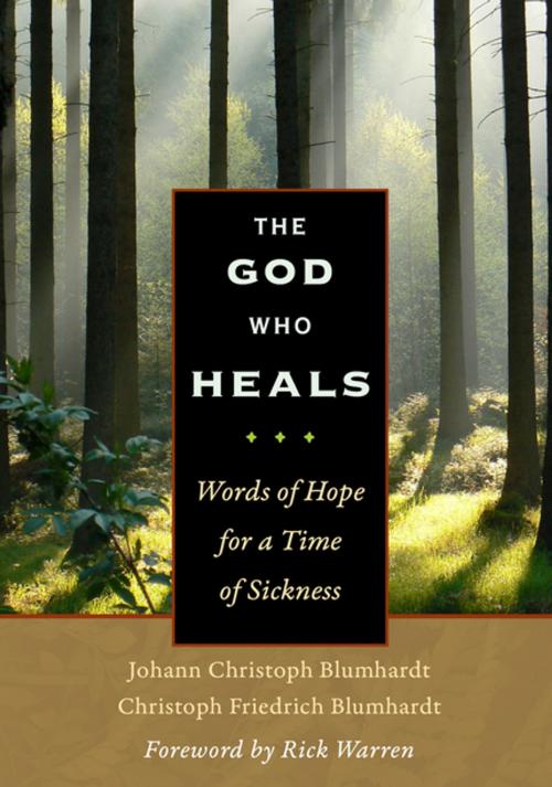 Cover of the book The God Who Heals by Johann Christoph Blumhardt, Christoph Friedrich Blumhardt, Plough Publishing House