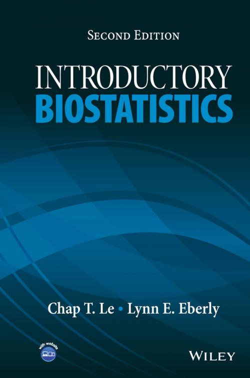 Cover of the book Introductory Biostatistics by Chap T. Le, Lynn E. Eberly, Wiley