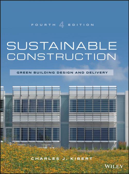Cover of the book Sustainable Construction by Charles J. Kibert, Wiley