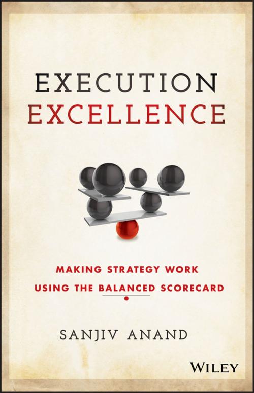 Cover of the book Execution Excellence by Sanjiv Anand, Wiley