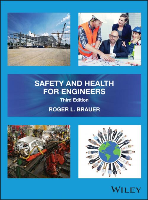 Cover of the book Safety and Health for Engineers by Roger L. Brauer, Wiley