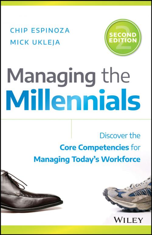 Cover of the book Managing the Millennials by Chip Espinoza, Mick Ukleja, Wiley