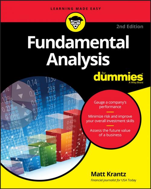 Cover of the book Fundamental Analysis For Dummies by Matthew Krantz, Wiley