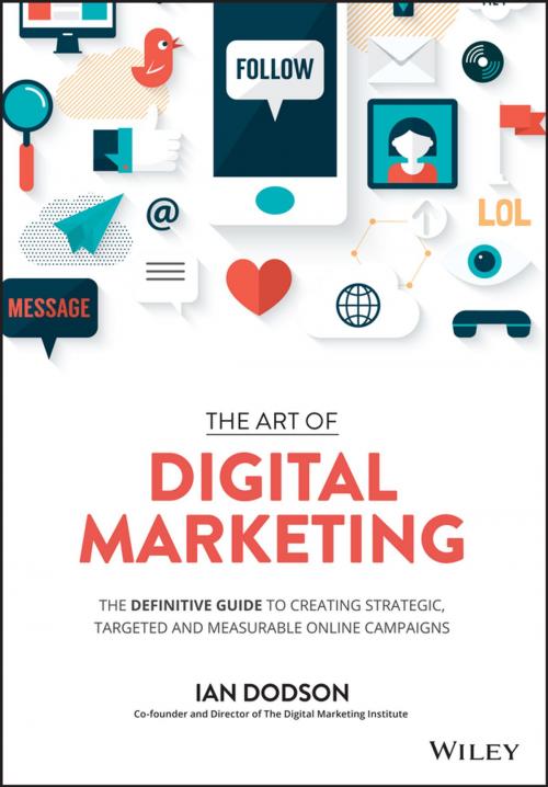 Cover of the book The Art of Digital Marketing by Ian Dodson, Wiley