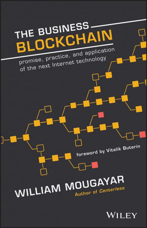 Cover of the book The Business Blockchain by William Mougayar, Wiley
