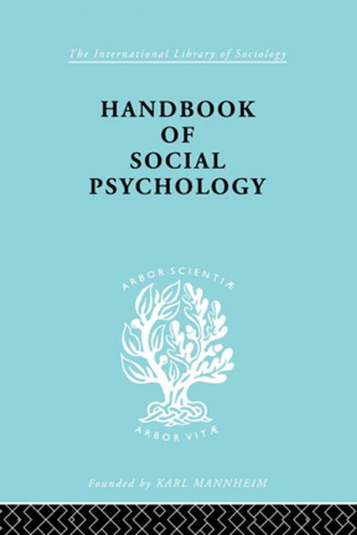 Cover of the book Handbook of Social Psychology by Kimball Young, Taylor and Francis