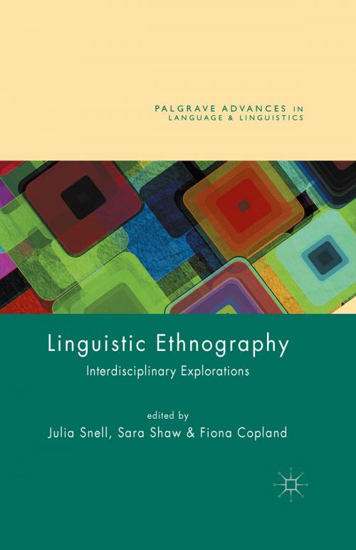 Cover of the book Linguistic Ethnography by , Palgrave Macmillan UK