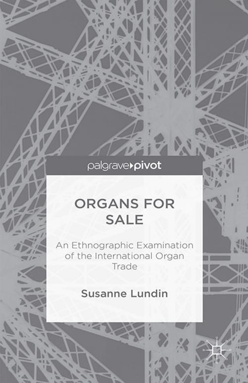 Cover of the book Organs for Sale by Susanne Lundin, Palgrave Macmillan UK