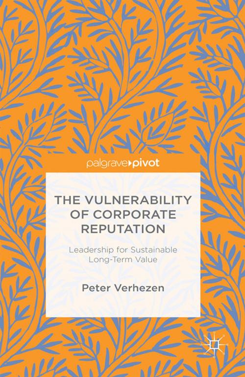 Cover of the book The Vulnerability of Corporate Reputation by Peter Verhezen, Palgrave Macmillan UK