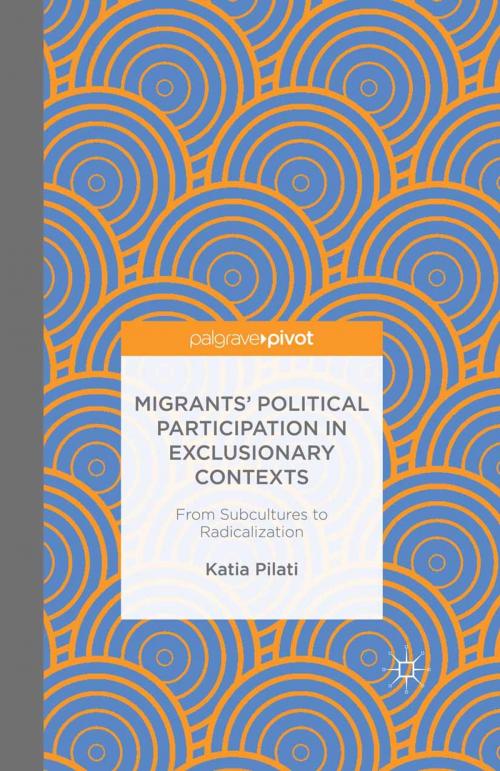 Cover of the book Migrants' Participation in Exclusionary Contexts by K. Pilati, Palgrave Macmillan UK