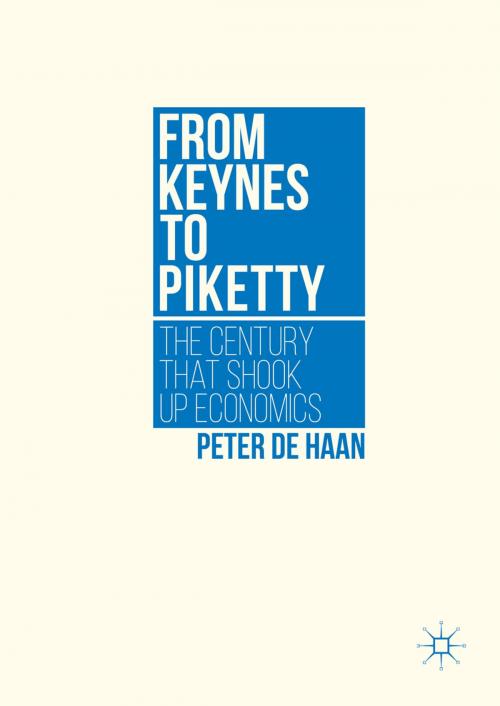 Cover of the book From Keynes to Piketty by Peter de Haan, Palgrave Macmillan UK