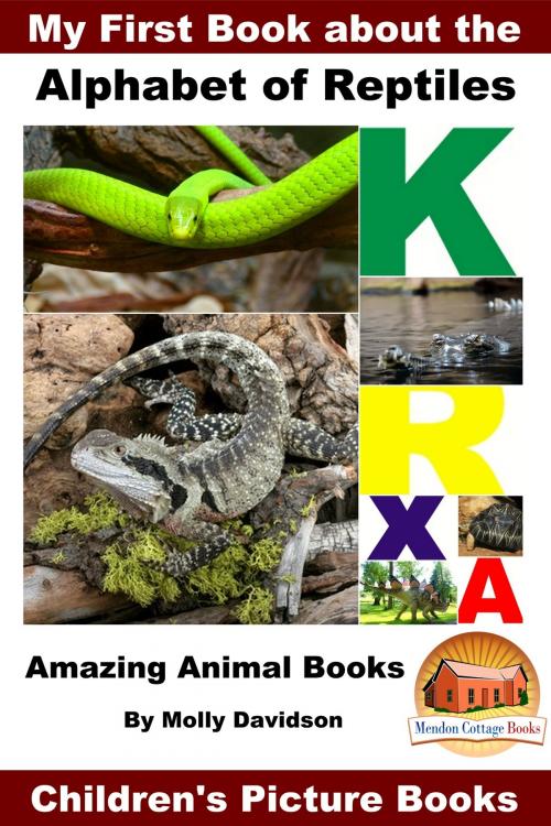Cover of the book My First Book about the Alphabet of Reptiles: Amazing Animal Books - Children's Picture Books by Molly Davidson, Mendon Cottage Books